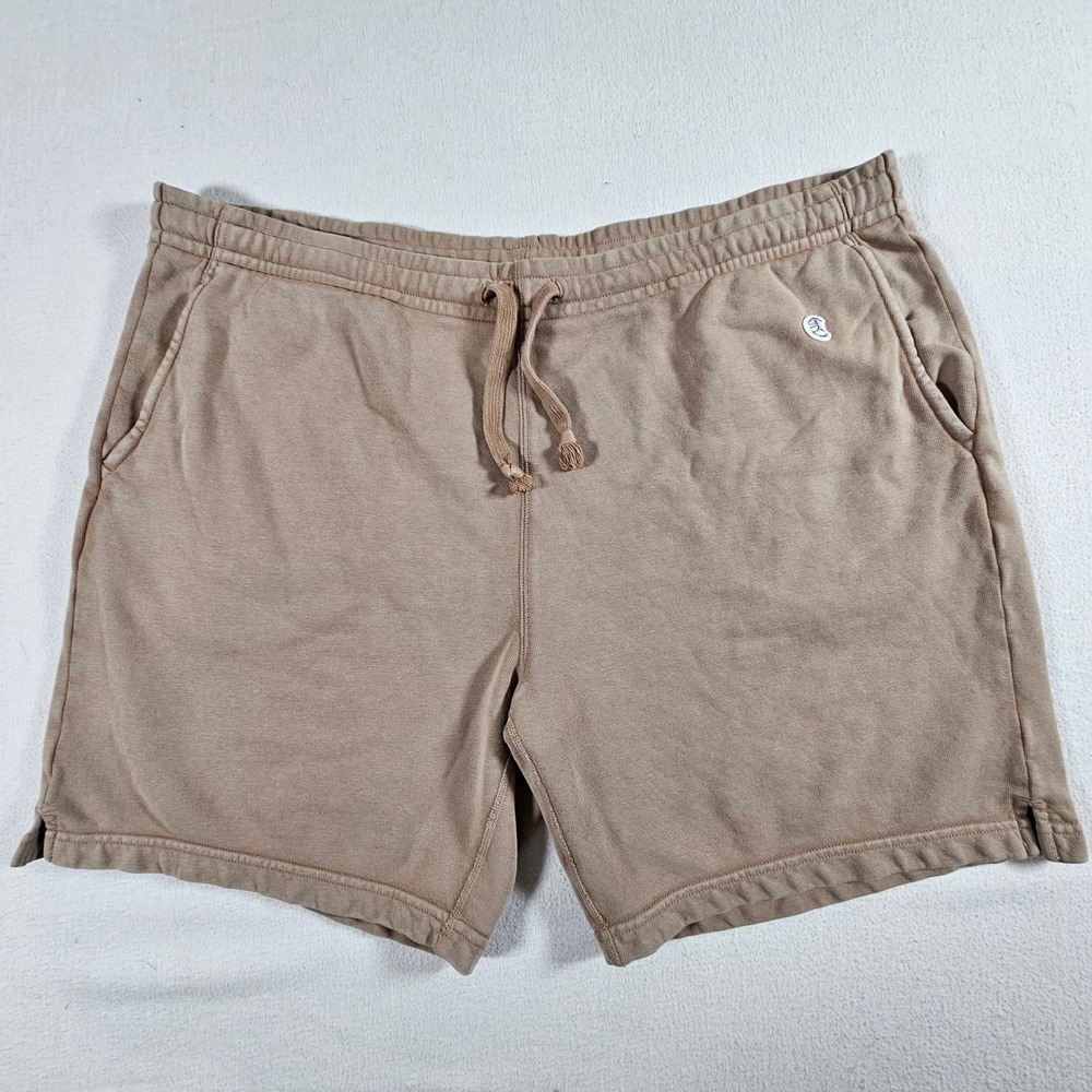 Champion Todd Snyder Shorts Mens 2XL Tan Sweat Drawstring Athletic Lounge